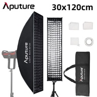 Aputure Light Box 30x120cm Square Strip Long Strip Softbox Portrait Photography Live Bowens bayonet softener