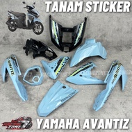 2024 YAMAHA AVANTIZ COVERSET BABY BLUE/ PUPRLE/ BIRU/ EGO AVANTIZ BIRU COVER SET/ EGO AVANTIS Covers
