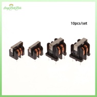 [ERHK-t] 10Pcs UU9.8 UF10.5 Common Mode Choke Inductor 10MH 20MH 30MH 40MH 50MH For Filter Pitch new