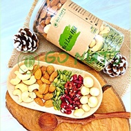 Mix 5 types of nutritious NUTS 500g GO NUTS Almonds, Macadamias, Walnuts, Cashews, Zucchini, Nutriti