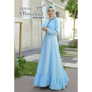 JUBAH NUSAIBAH | JUBAH MUSLIMAH | JUBAH MODEN TERKINI | BABY BLUE