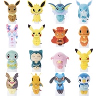 [預訂2604] Takara Tomy Disney Plush - Chokkori Eevee Jolteon Vaporeon Glaceon Sylveon Pikachu Vulpix C