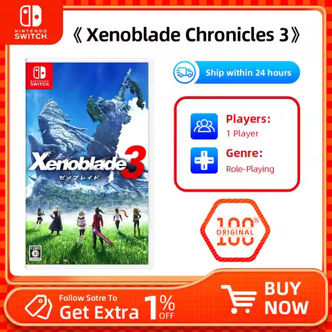 Xenoblade Chronicles 3 - Nintendo Switch Game Physical Game Card Support Single Player RPG Game for 
