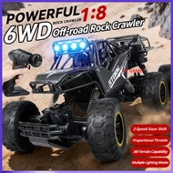 Besar RC Kereta Kontrol 6WD Monster Truck Offroad Climbing Crawler Mainan Kanak-Kanak
