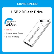 MOVESPEED USB แบบพกพาแฟลชไดร์ฟความเร็วสูงแฟลชไดร์ฟปากกาแสงแฟลชแผ่นดิสก์ไดร์ฟปากกา64GB 32GB 16GB 8GB สำหรับ Android Micro /Pc/car /Tv