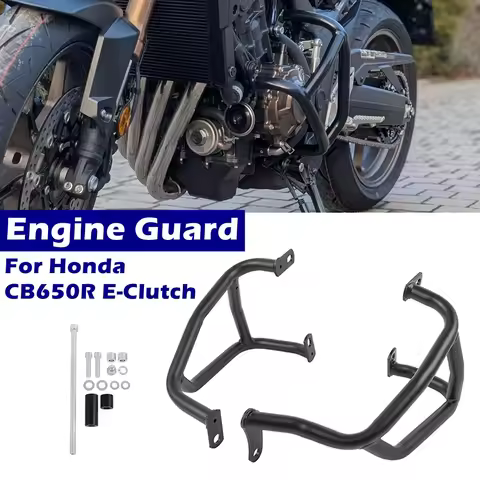 Motorcycle Engine Guard For Honda CB650R CB 650R CB650 R CB 650 R E-Clutch E Clutch 2024 2025 Frame 