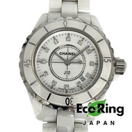 △ Chanel 香奈兒 J12 White Ceramic White Dial Quartz Watch H1628 白色陶瓷白色錶盤石英手錶 H1628 -257024725
