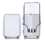 Trùm bọc vali trong suốt nhựa dẻo PVC và vải không dệt 20-24-28 inch nhiều size Bảo vệ vali D43