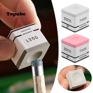 TOPABCS Snooker Neutral Pool Chalk, Pink/Grey Fine Powder TP7500 Billiard Chalk,  Non-slip Square Bi