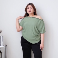 Anita Bigsize Top kd 2041 | Atasan Jumbo one shoulder