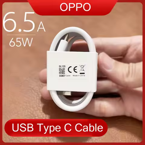 65W 6.5A Type C Cable Super Fast Charging Usb C Data Cord For OPPO Reno 13 12 11 Pro+ Find X9 X8 Ult