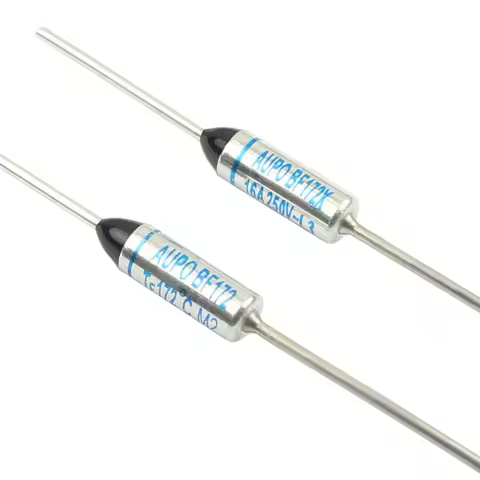 10pcs Thermal Fuse BF172 BF172X BF 172C 172 Celsius Degree 10A 16A 250V Cutoff TF Pellet TCO Axial L