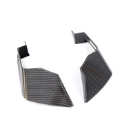 AHKLO ชิ้นส่วนแฟริ่งกาซากิสำหรับ ZX10R ZX-10R 2017-2021ชิ้นส่วนแฟริ่งรถมอเตอร์ไซค์ชุดปีกแบบปีกคงที่ช