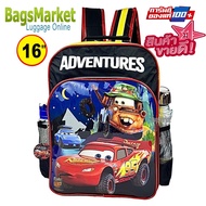 BagsMarket กระเป๋านักเรียน กระเป๋าเป้ล้อลาก สะพายหลัง สะพายข้าง 12 นิ้ว 14 นิ้ว 16 นิ้ว Cars McQueen