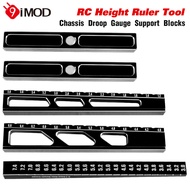 9IMOD RC Height Ruler Tool or Chassis Droop Gauge Support Blocks Chassis Measureing Setting Gauge Se