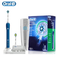 Hot Sale Oral B Electric Rechargeable Toothbrush Pro 600 2000 3000 4000 9000 CrossAction Precision Clean（Rechargeable &amp; Replaceable Toothbrush Head ）with A One-year Warranty