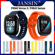 Soft Silicone Strap Fitbit Versa 3 smart watch Sport bracelet Fitbit Sense Waterproof Wrist Original