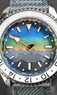 awamazingwatch awamazingwatch 機械錶 Haute Couture 訂製 完全個人化 Seiko 精工 MOD GMT 獅子山 NH34A