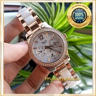 Jam Tangan ORI Wanita Alexandre Christie AC 2463 2932 Putih Rosegold