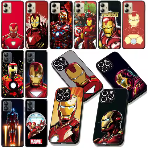 Ironman Marvels Superhero Iron Man Phone Case for Xiaomi Redmi 15C 15 A5 4G 5G 9A 9C NFC 9T Note 9 8