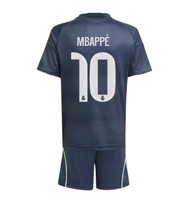เสื้อฟุตบอลเด็ก Real Madrid MBAPPE Bellingham VINI JR ฤดูกาล 2025 แขนสั้น วัสดุอื่นๆ แห้งเร็ว รองรับ