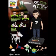 全新未開 野獸國 反斗奇兵 阿薛 阿德 Beast Kingdom Toy Story Sid Phillips with Scud not Hot Toys Hottoys cosbi cosbab