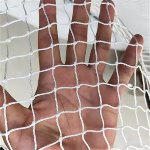 Reinforced white nylon mesh for garden decoration, balcony safety net, home decoration, wedding deco