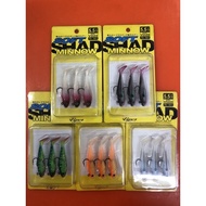 VIPER SOFT SHAD MINNOW 5.5CM 7CM 9CM CASTING LURE SOFT PLASTIC SP