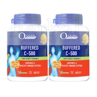 OCEAN HEALTH BUFFERED C 500 CAPSULES 60X2