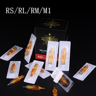Yellow Dragonfly I Disposable Tattoo Cartridge RL RS M1 RM Liner Shading Makeup Eyebrow Tools
