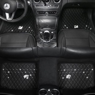 DAD Black 5 Seater 2 Row Car Mat