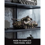 Nifeliz King Tiger Tank Building Set, WW2 Military Tank Model