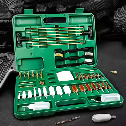 Universal Gun Cleaning Kit with Brass Rods Handgun Firearm Cleaner Tool Hunting Accessories Glock19 