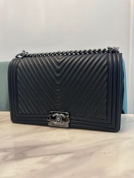 Chanel Boy Medium 28cm Black Special Edition