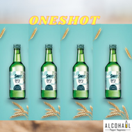 [Bundle of 4 - Korean Soju] ONESHOT Soju 360ml (Original) + FREE 1 x Soju Glass