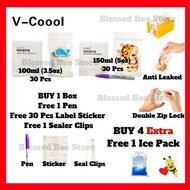 【30pcs】V-coool Vcoool Breastmilk Storage Bag Milk Storage Bag Baby Breastmilk Storage Bag Milk Bag 3