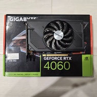 GIGABYTE 技嘉 RTX4060 D6 8G【長17cm】GV-N4060D6-8GD/單風扇/4060 顯示卡 ITX