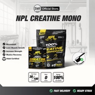 NPL 100% Creatine Mono Recovey Lean Muscle Strength Halal Fitness Gym Supplement (150g/500g)