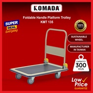 TTF Rack™ (KMT Series) KOMADA 300KG Foldable Handle Platform Trolley Heavy Duty/Trolley Besar Troli 