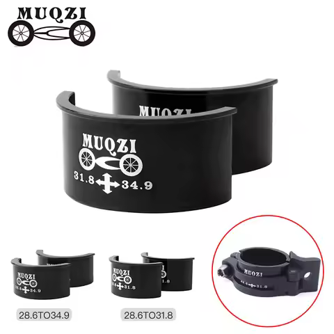 MUQZI Bike Front Derailleur Conversion Shim 28.6 To 31.8 28.6 To 34.9 31.8 To 34.9mm Front Adapter i