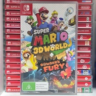 Nintendo Switch Super Mario 3D World + Browser Fury Used Physical Games