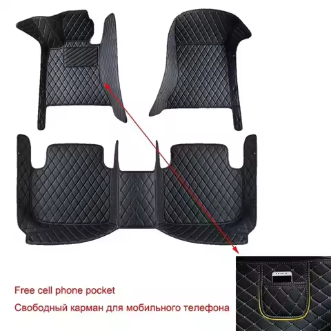 Customized Car Floor Mats for BMW X1 E84 F48 X2 F39 X4 F26 2014-2018 X4 G02 2018-2023 Interior Detai