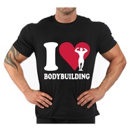 T-Shirt Bodybuilding Fitness Palestra I Love Bodybuilding'