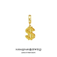 Khalifah Jewels 916 Gold Charms Money Symbol