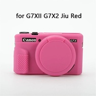 Soft Silicone Rubber Camera Body Case for Canon G7X Mark II III G7XII G7X2 G7XIII G7X3 Protective Co