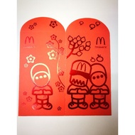 McDonald's 2011 VERSION RED PACKET ANG POW/ANG BAO/ANG PAO RED ENVELOPE COLLECTION