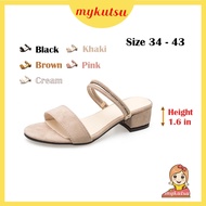 MYKUTSU Calista Women Low Heels (Plus Size 34-43)