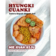 Hoyki Instant Cuanki - Creamy Cheese Soup Yellow Noodles