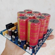 KIT PSU CLASS H ISI 8 ELKO 100V 10.000UF LENGKAP SOFTSTART/TEGANGAN SIMETRIS/FAN PSU ISI 8 ELCO 100V