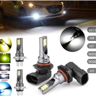 Chip Fog lamp H1 H3 H4 H7 H8 H16 9005 9006 H11 LED Fog Lights For Motorcycle Car Bulb COB Chip Car F